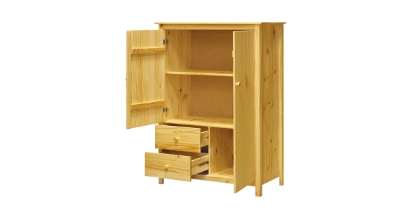 Komoda DWAYNE 2D2S, masiv borovice