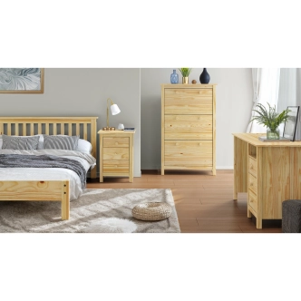 Komoda DWAYNE 3S, masiv borovice
