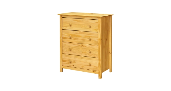 Komoda DWAYNE 4S, masiv borovice