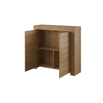 Komoda EURYDEMA 4D, dub riviera