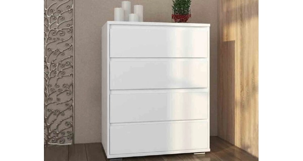 Komoda FIRDAUS, bílá