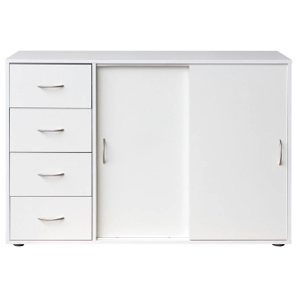 Komoda FLETCHER, bílá