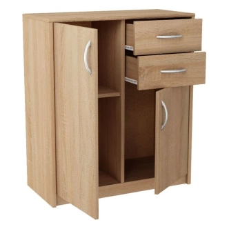 Komoda GELLERT 2D2S, dub sonoma