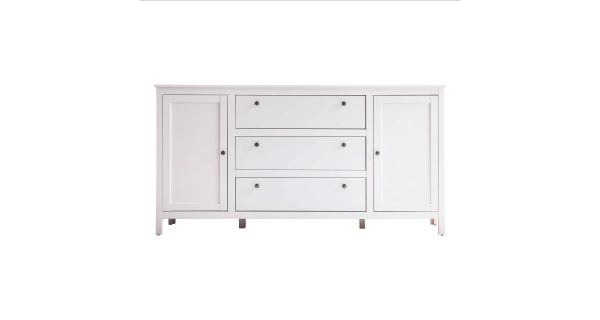 Komoda GLOMERATA 2D3S, bílá