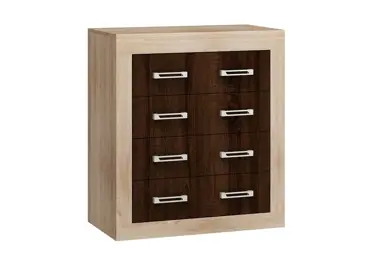 Komoda GOUDINI 4S, dub sonoma/dub sonoma tm.