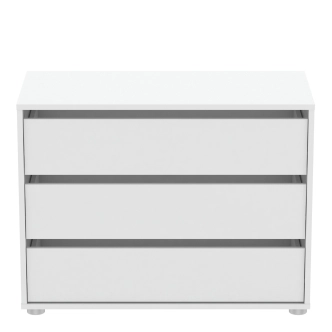 Komoda HANNELORE, bílá mat