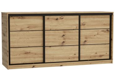 Komoda HARAZIA 200, dub artisan