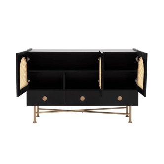 Komoda HELLOR typ 1, černá