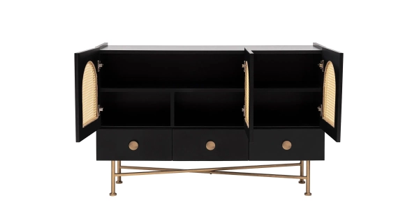 Komoda HELLOR typ 1, černá