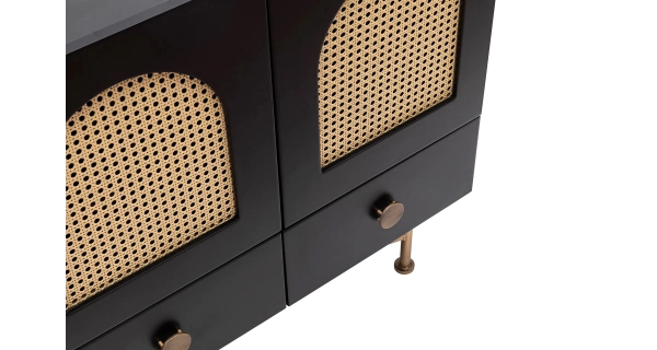 Komoda HELLOR typ 1, černá