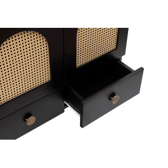 Komoda HELLOR typ 1, černá