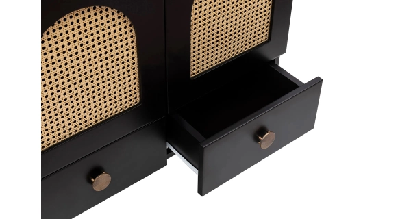 Komoda HELLOR typ 1, černá