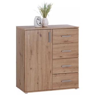 Komoda INA 02, dub artisan