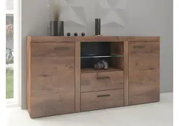 Komoda KADEN 2D2S, dub lefkas