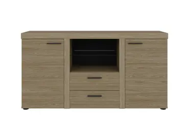 Komoda KADEN 2D2S, dub olejovaný