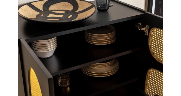 Komoda KLEMOR typ 1, černá