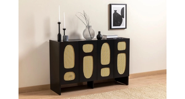 Komoda KLEMOR typ 2, černá