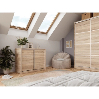 Komoda LITOLARIS 120, dub sonoma