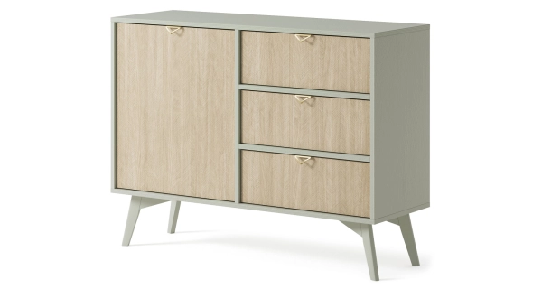 Komoda LOIS 1D3S, eukalypt