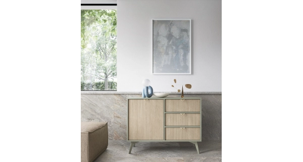 Komoda LOIS 1D3S, eukalypt