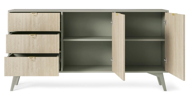 Komoda LOIS 2D3S, eukalypt