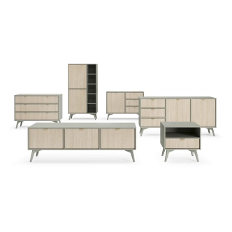 Komoda LOIS 2D3S, eukalypt