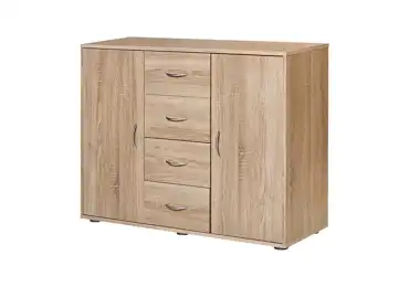 Komoda MICHELSON 2D4S, dub sonoma