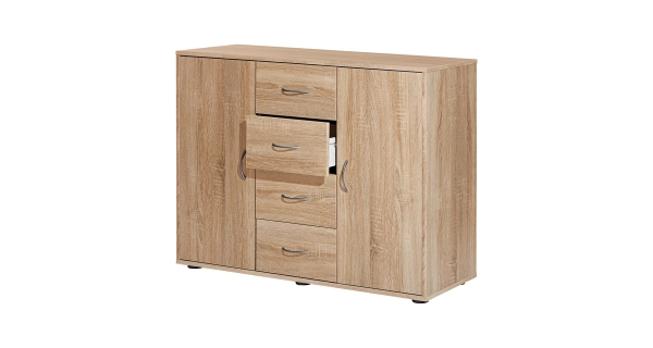 Komoda MICHELSON 2D4S, dub sonoma