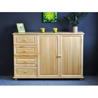 Komoda NEFTYS 152, masiv borovice