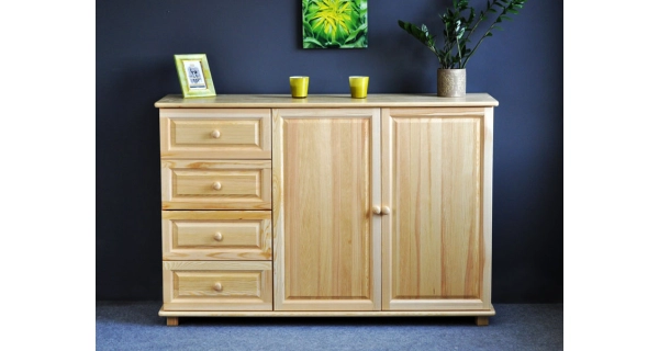 Komoda NEFTYS 152, masiv borovice
