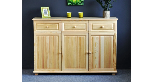 Komoda NEFTYS 153, masiv borovice