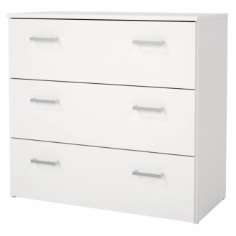 Komoda ORNITOGAL 3, bílá