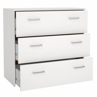 Komoda ORNITOGAL 3, bílá