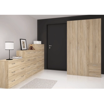 Komoda ORNITOGAL 3, dub sonoma