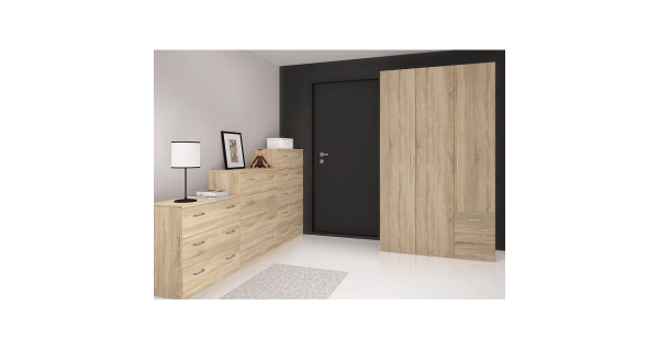 Komoda ORNITOGAL 3, dub sonoma