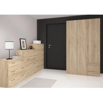 Komoda ORNITOGAL 3, dub sonoma