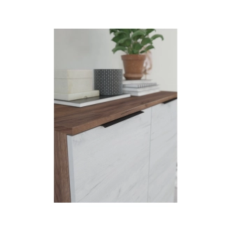 Komoda OSMAK 4D, craft tobaco/craft bílý, 5 let záruka