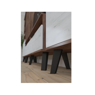 Komoda OSMAK 4S, craft tobaco/craft bílý, 5 let záruka