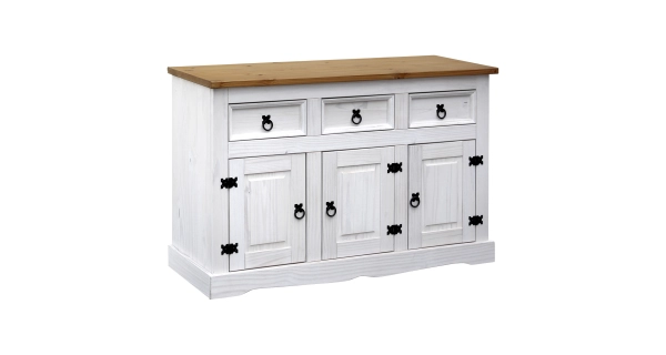 Komoda PIMBOW, bílý vosk