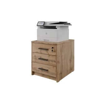 Komoda pod tiskárnu NEJBY GIANNI, dub wotan