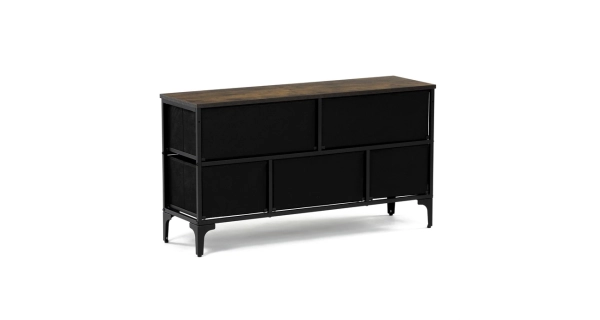 Komoda PONBELQUIN s 5 zásuvkami, vícebarevná