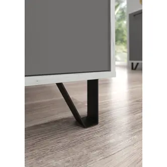 Komoda PRUDHOE 3D, craft bílý/grafit