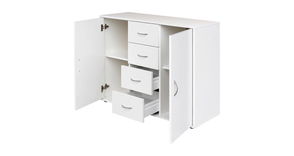 Komoda RAIRESH, bílý