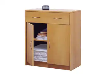 Komoda s dvířky FISHER, buk