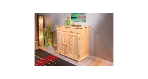 Komoda SATIV, masiv borovice