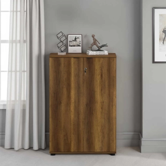 Komoda se zámkem CORNO, ořech Oslo