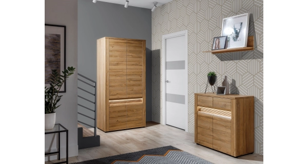 Komoda SHERKAN 1, dub granson