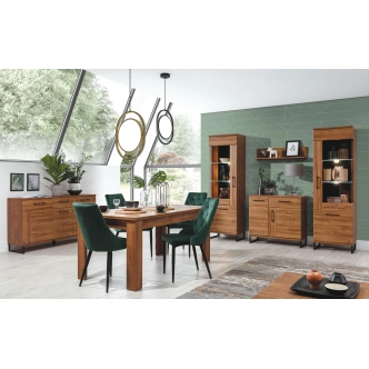 Komoda SVENJA 3, dub april