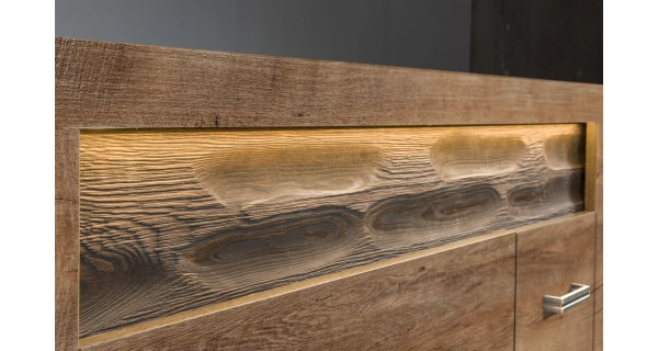 Komoda SWED S7, jasan světlý