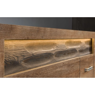 Komoda SWED S8, jasan světlý 